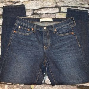Gap Womens Girlfriends Blue Denim Jeans Size 27
